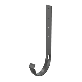 Кронштейн желоба металлический Люкс (Lux) Графит, (RAL 7024)