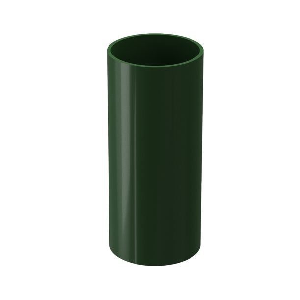 Труба водосточная 1 м Standard, зелёный - 1