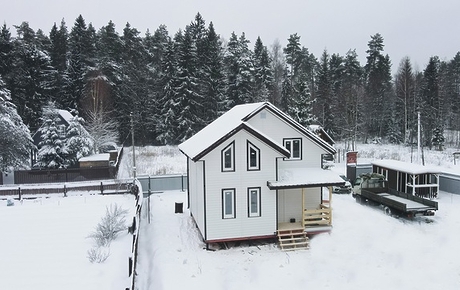 Колено 72˚ для водосточной трубы LUX, пломбир - 89